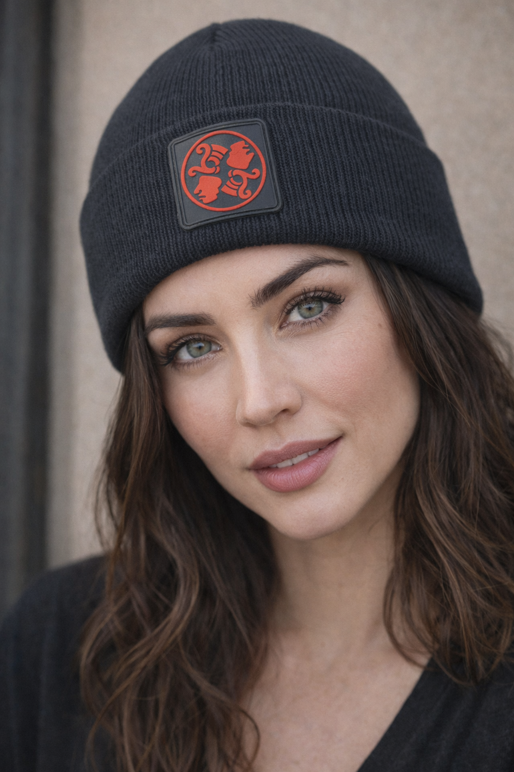 Mixtec Black Beanie